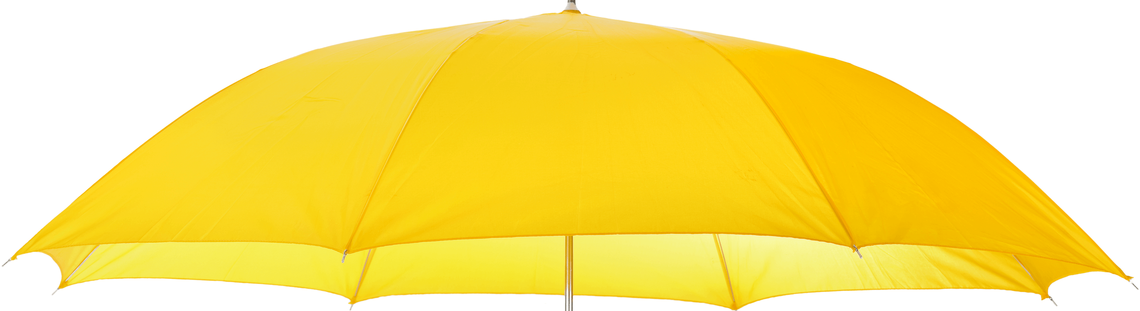 A yellow umbrella